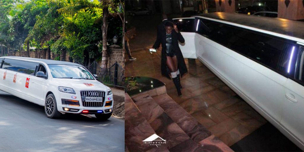 Madam Boss's Audi Limousine