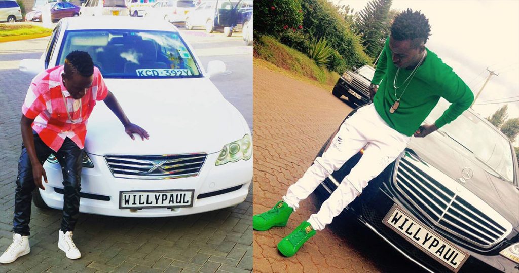 Some of Willy Paul's cars