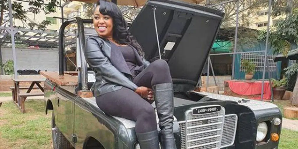 Lilian Muli's Land Rover