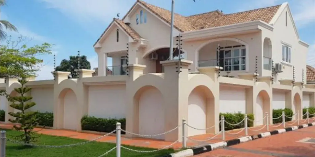 Diamond and Zari's mansion in Pretoria, South Africa