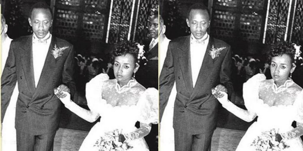 Margaret Kenyatta's wedding photo SRC: @TUKO