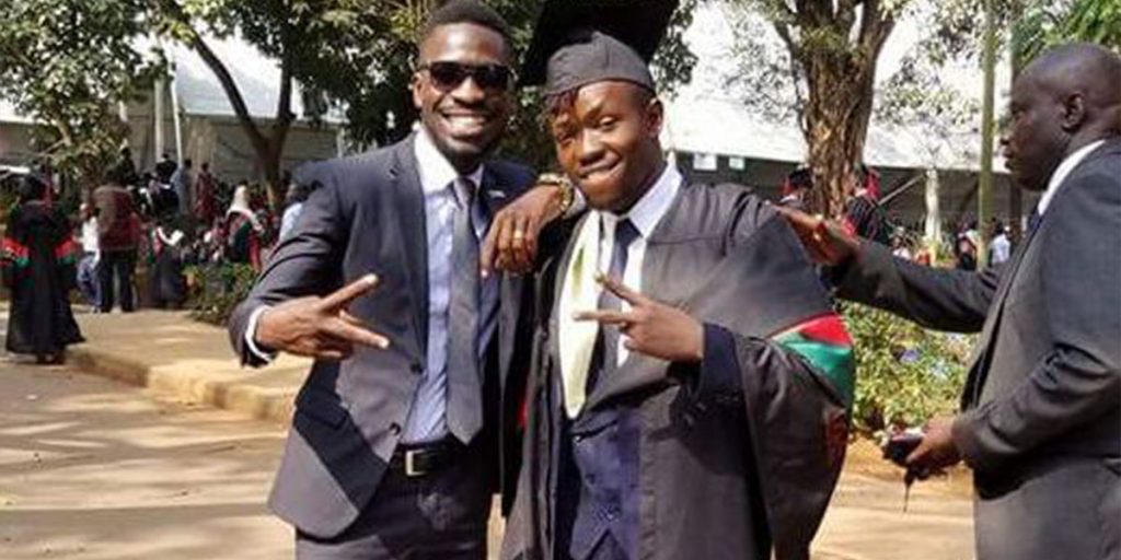Bobi Wine with his brother Dax-Vibes SRC: @mbu.ug