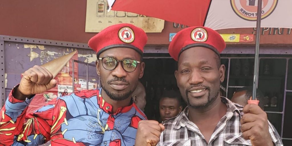 One of Bobi Wine's brother, Eddie Yawe SRC: @thetowerpost.com