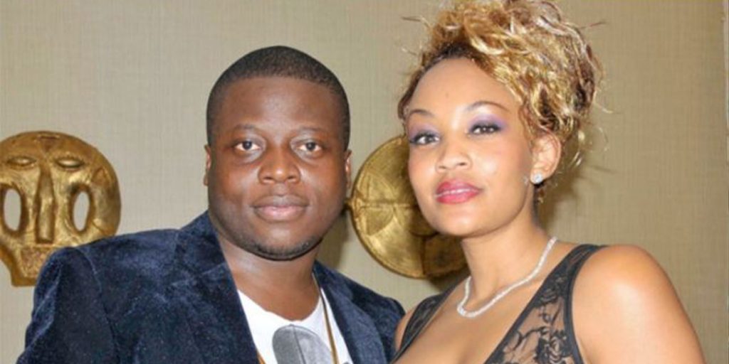 Zari with her late ex husband Ivan Semwanga