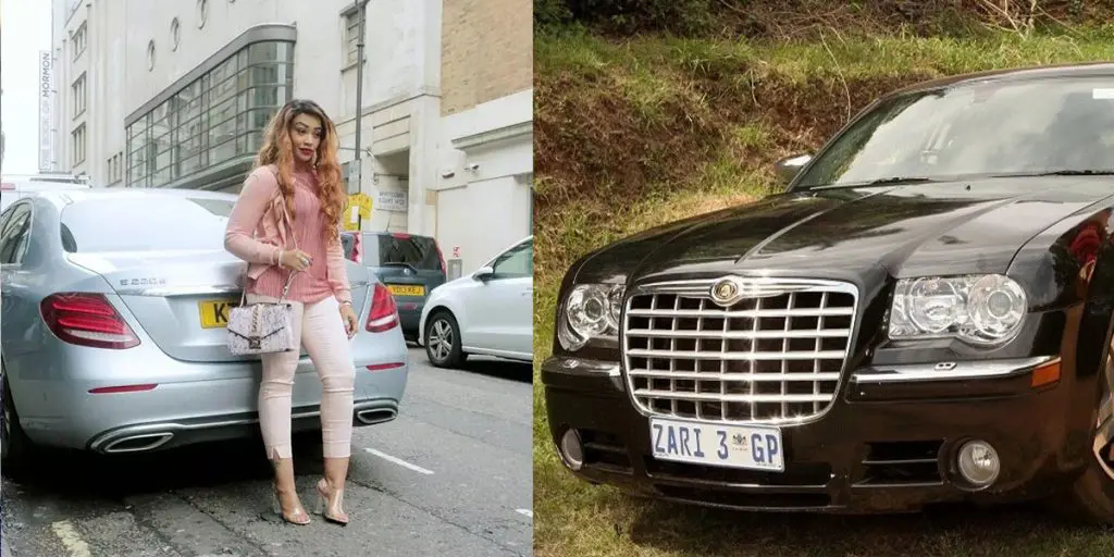 Some of Zari Hassan's cars