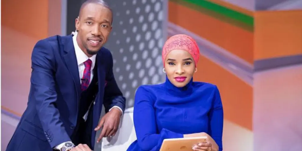 Rashid with his lovely wife SRC: @Nairobi Wire