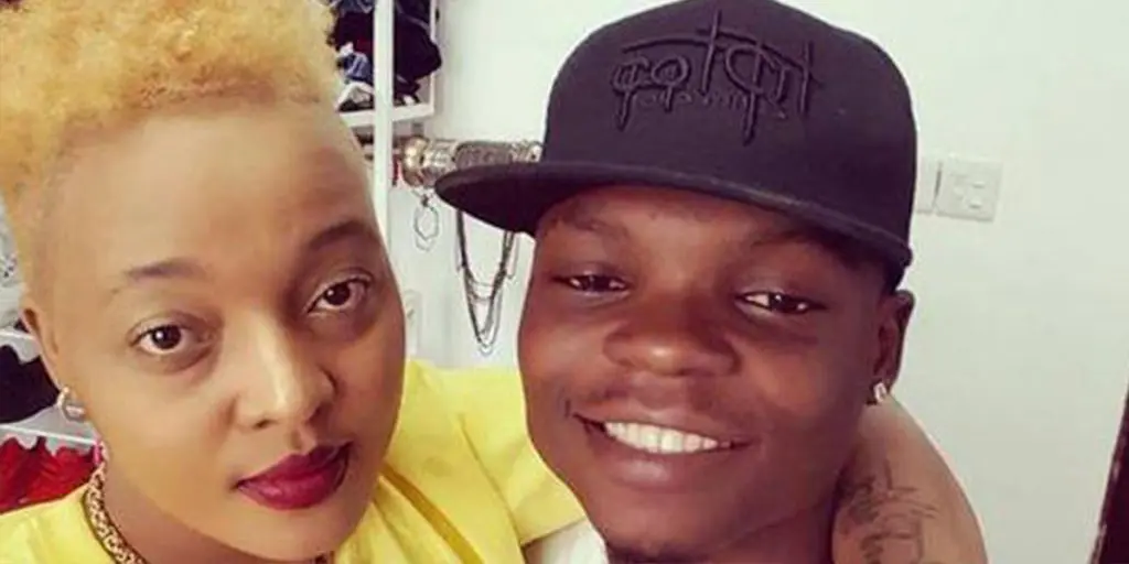 Konde Boy with his ex-girlfriend, Jacqueline Wolper SRC: @Scooper