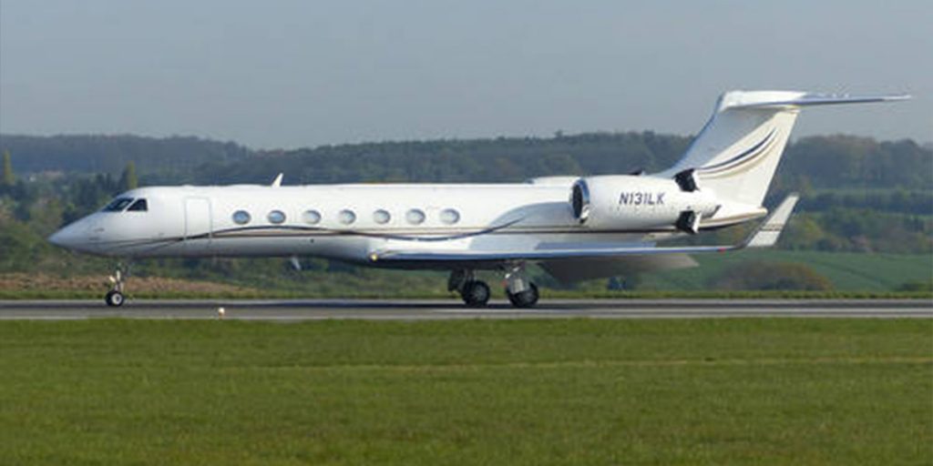 Prophet T. B Joshua's private jet SRC: @Sahara Reporters