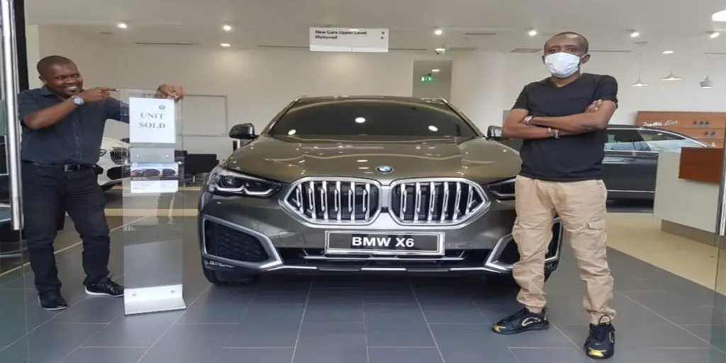 Maina's new BMW X6 SRC: @Switch TV