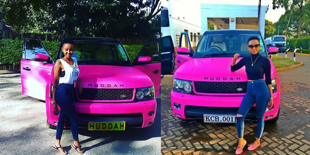 One of the socialite's cars SRC: @Mpasho, @Kinnaka's Blog