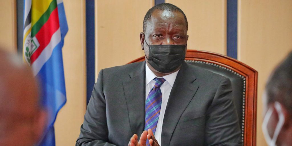 Dr. Matiangi the CS Interior SRC: @Twitter