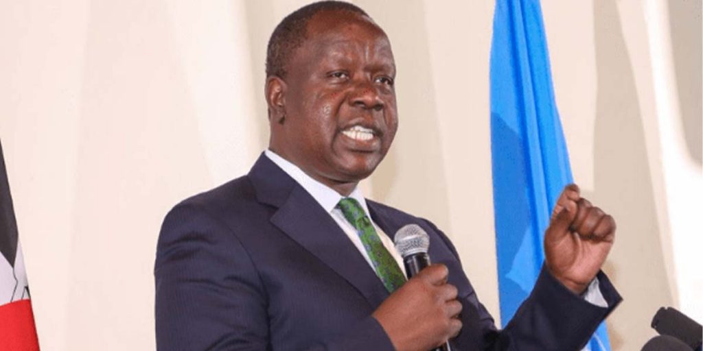 Fred Matiangi net worth SRC: @Citizen Digital