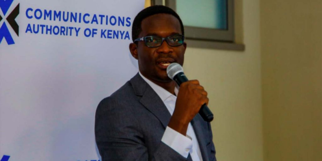 The CEO Communications Authority Kenya SRC: @Citizen Digital