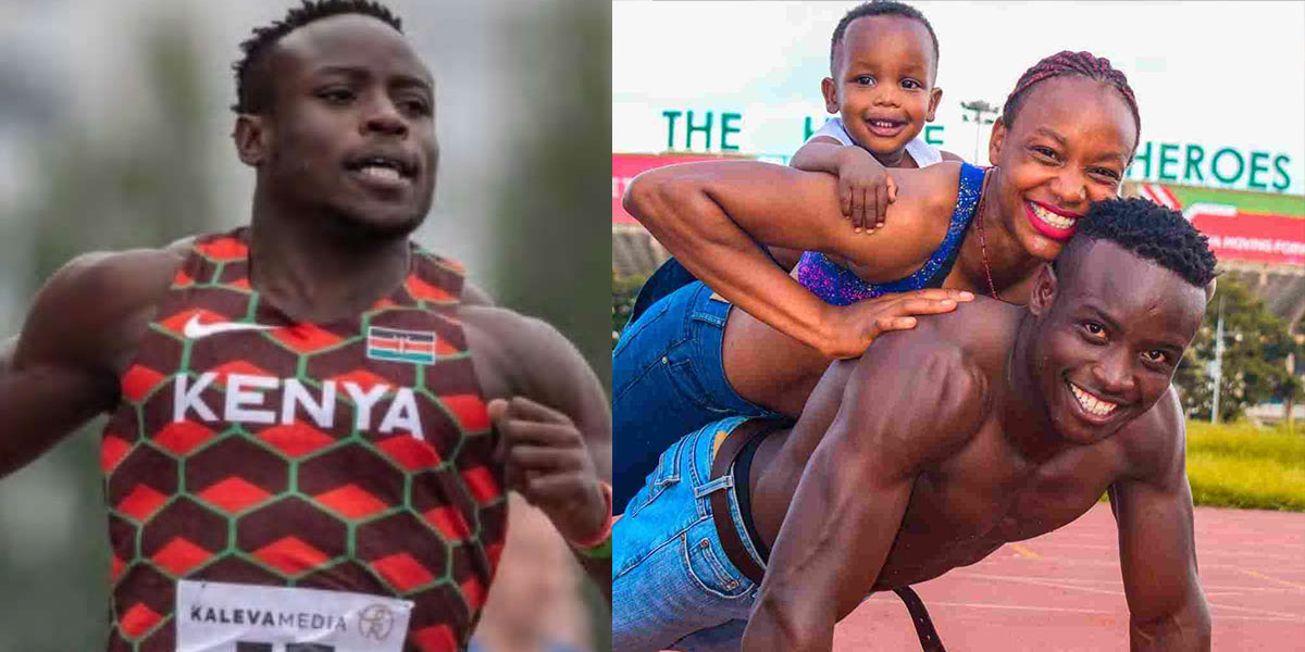 Ferdinand Omanyala biography, age, tribe, education, family, wife