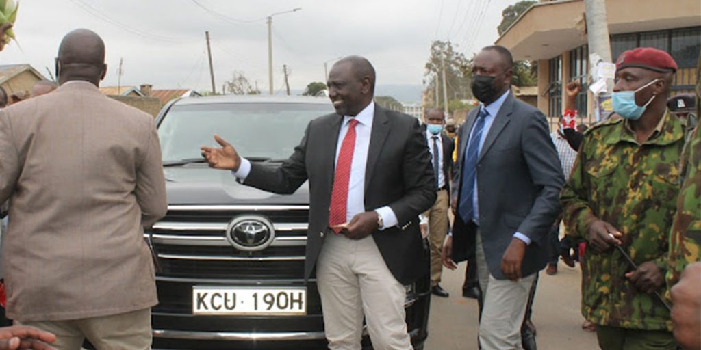 President William Ruto's other car SRC: @The Star