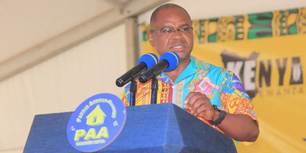 The former Kilifi Governor, Amason Kingi SRC: @The Star