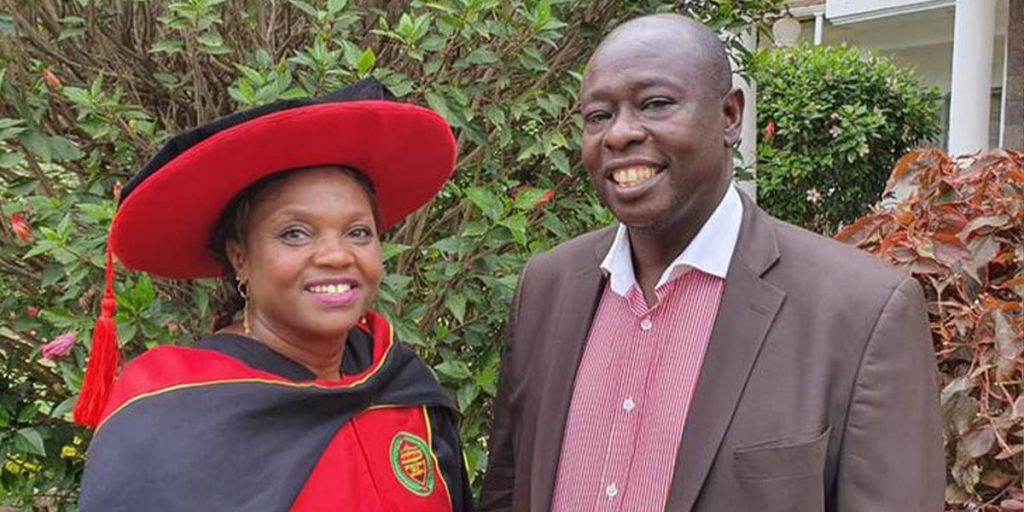 The Deputy President Kenya with his wife, Dorcas SRC: @Venas News