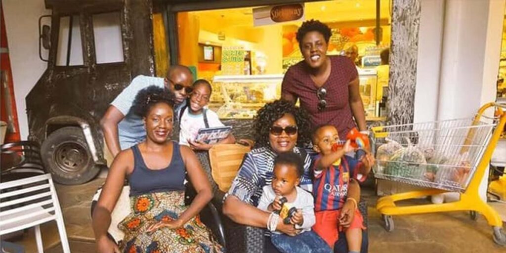 Winne Odinga family SRC: @Tuko News