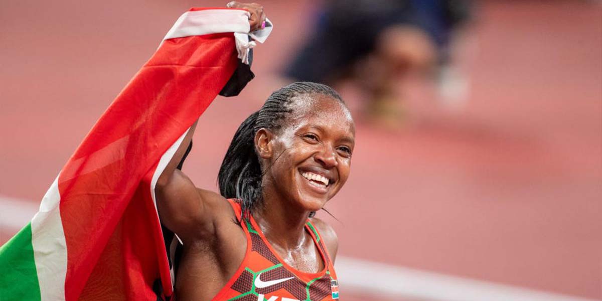 Faith Kipyegon Biography; Age, Tribe, Family, Career, Husband, Baby ...