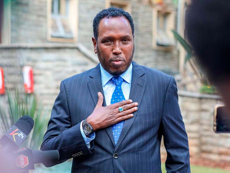 Read more about the article Shock as Fafi MP Salah Yakub is Beaten by Police at Nyayo House