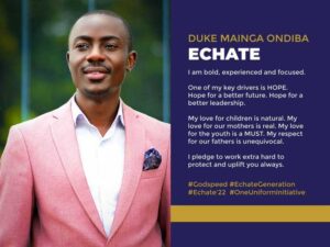 Read more about the article Duke Mainga Echate Biography: Age, Wife Milkah, Daughter, Family, Education, & Career History