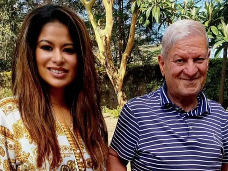 Julie Gichuru's father dies SRC: @The Star