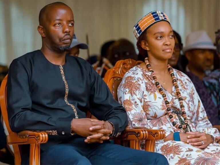 Raila Odinga Junior wife SRC: @Facebook