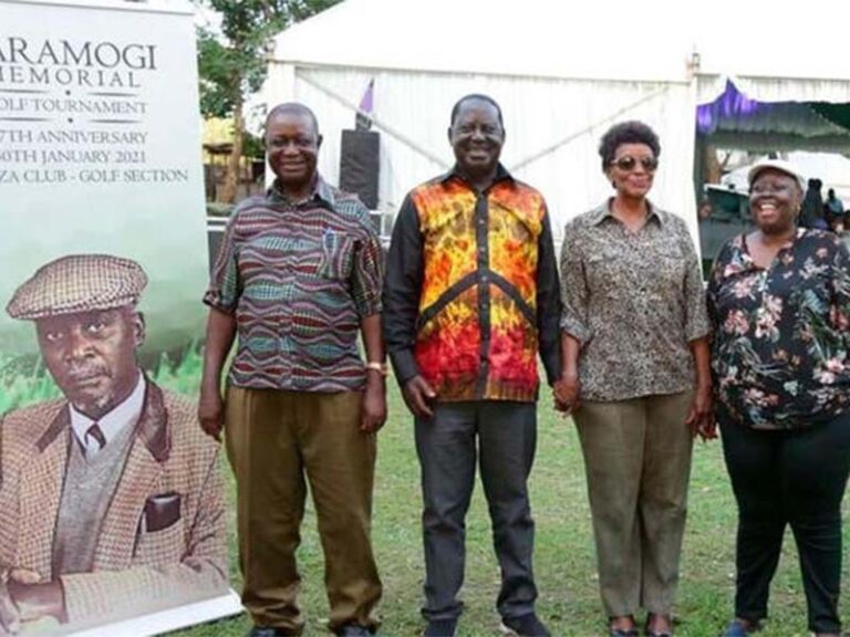 Raila Odinga siblings SRC: @Kenyanmoves
